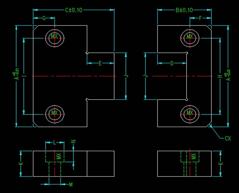 injection mold side lock